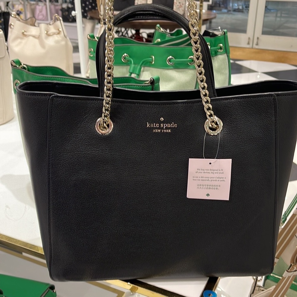 Kate Spade Infinite Large Triple Compartment Tote
COLOR:
Black - Picture 1 of 16